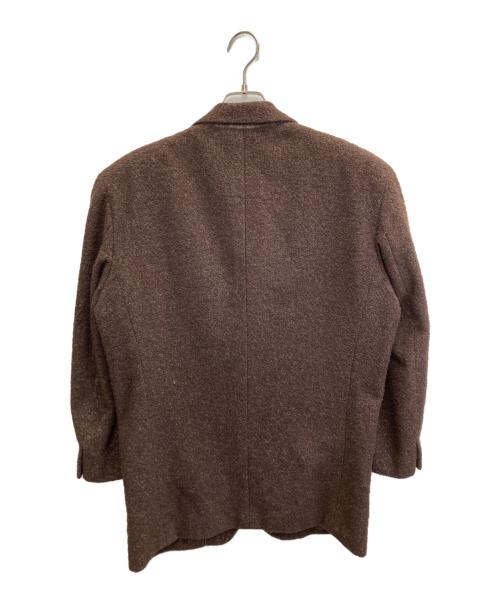 ISSEY MIYAKE MEN（イッセイミヤケメン）ISSEY MIYAKE MEN (イッセイミヤケメン) 96AW 5Bシングルジャケット【アーカイブ】 ブラウン サイズ:Mの古着・服飾アイテム