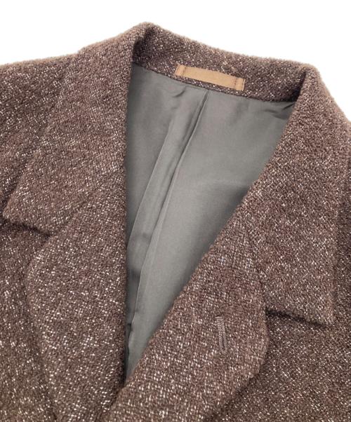 ISSEY MIYAKE MEN（イッセイミヤケメン）ISSEY MIYAKE MEN (イッセイミヤケメン) 96AW 5Bシングルジャケット【アーカイブ】 ブラウン サイズ:Mの古着・服飾アイテム