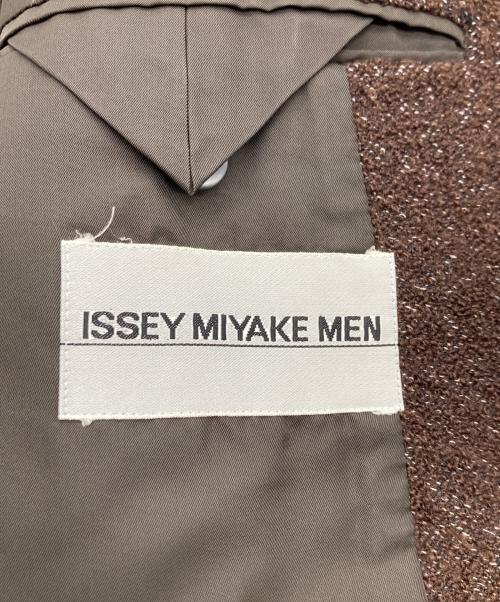 ISSEY MIYAKE MEN（イッセイミヤケメン）ISSEY MIYAKE MEN (イッセイミヤケメン) 96AW 5Bシングルジャケット【アーカイブ】 ブラウン サイズ:Mの古着・服飾アイテム