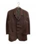 ISSEY MIYAKE MEN（イッセイミヤケメン）の古着「96AW 5Bシングルジャケット【アーカイブ】」｜ブラウン