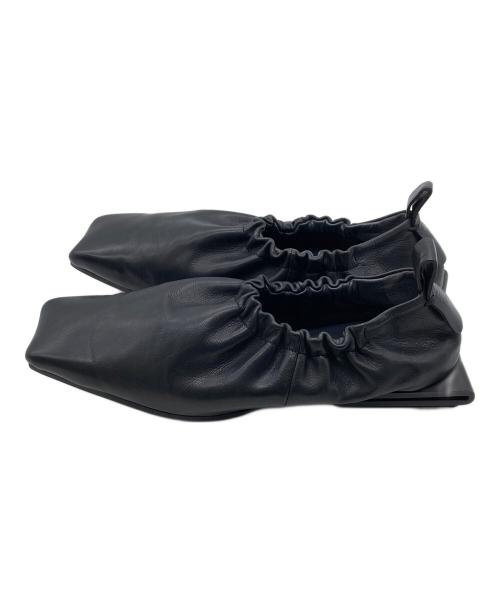 ph7+（ピアッカセッテ）ph7+ (ピアッカセッテ) フラットシューズ ブラック サイズ:37の古着・服飾アイテム