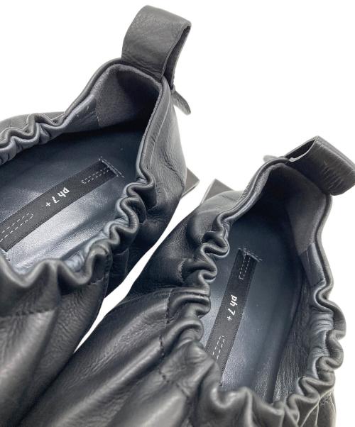 ph7+（ピアッカセッテ）ph7+ (ピアッカセッテ) フラットシューズ ブラック サイズ:37の古着・服飾アイテム