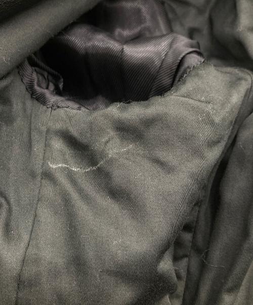 Yves Saint Laurent Rive Gauche（イヴ・サンローラン リヴ・ゴーシュ）Yves Saint Laurent Rive Gauche (イヴ・サンローラン リヴ・ゴーシュ) シープレザー3Bジャケット ブラック サイズ:50の古着・服飾アイテム