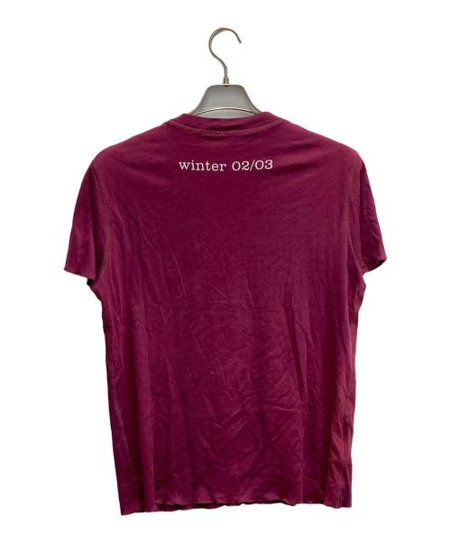 lucien pellat-finet（ルシアン・ペラフィネ）lucien pellat-finet (ルシアン・ペラフィネ) プリントTシャツ パープル サイズ:Sの古着・服飾アイテム