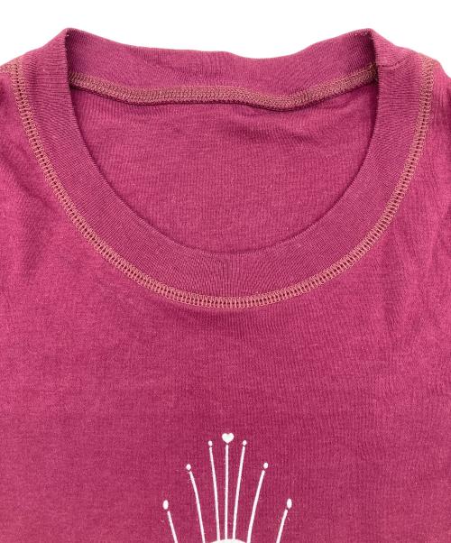 lucien pellat-finet（ルシアン・ペラフィネ）lucien pellat-finet (ルシアン・ペラフィネ) プリントTシャツ パープル サイズ:Sの古着・服飾アイテム