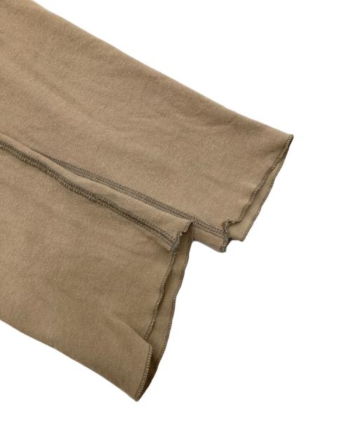 lucien pellat-finet（ルシアン・ペラフィネ）lucien pellat-finet (ルシアン・ペラフィネ) ロングスリーブカットソー ベージュ サイズ:Mの古着・服飾アイテム