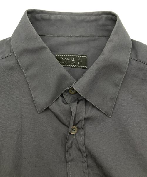 PRADA（プラダ）PRADA (プラダ) 00s Dress Shirts グレー サイズ:41-16の古着・服飾アイテム