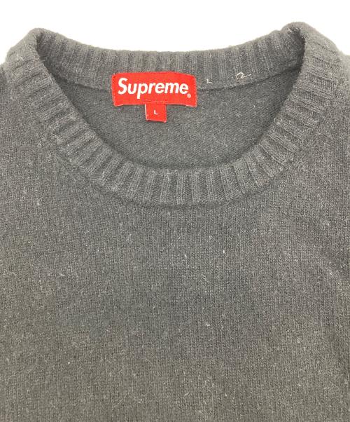 SUPREME（シュプリーム）Supreme (シュプリーム) 22FW EMBOSSED SWEATER ブラック サイズ:Lの古着・服飾アイテム