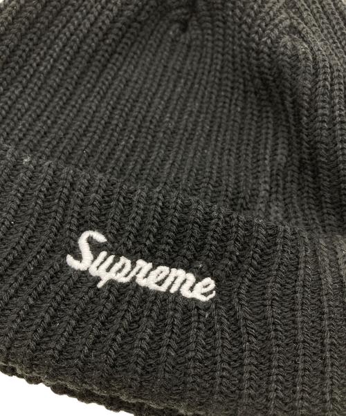 SUPREME（シュプリーム）SUPREME (シュプリーム) Loose Gauge Beanie ブラックの古着・服飾アイテム