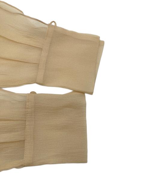 Eaphi（エフィ）Eaphi (エフィ) シースルーワンピース ベージュ サイズ:Sの古着・服飾アイテム