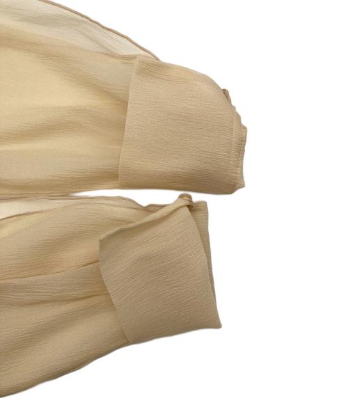 Eaphi（エフィ）Eaphi (エフィ) シースルーワンピース ベージュ サイズ:Sの古着・服飾アイテム