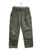 CarHarttカーハート）の古着「ダブルニーペインターパンツ【メキシコ製】」｜カーキ
