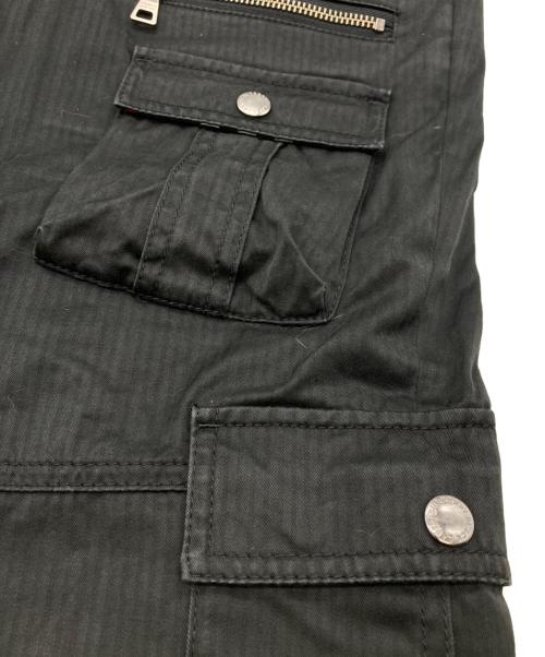 BURBERRY BLACK LABEL（バーバリーブラックレーベル）BURBERRY BLACK LABEL (バーバリーブラックレーベル) カーゴパンツ ブラック サイズ:85の古着・服飾アイテム