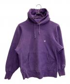 Champion REVERSE WEAVEチャンピオン リバース ウィーブ）の古着「90s プルオーバーフーディー【USA製】」｜パープル