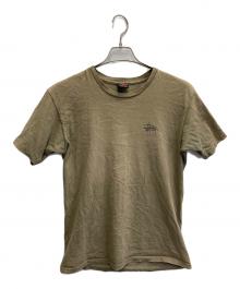 stussy（ステューシー）の古着「00s Crown×SS Link Tee」｜オリーブ