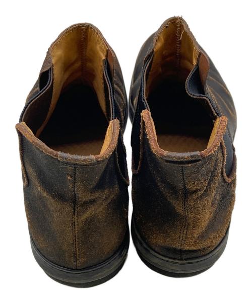 ATELIER CREATION CONCEPT（アトリエクリエーションコンセプト）ATELIER CREATION CONCEPT (アトリエクリエーションコンセプト) サイドゴアブーツ ブラウン サイズ:40の古着・服飾アイテム