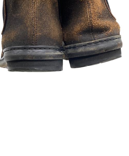 ATELIER CREATION CONCEPT（アトリエクリエーションコンセプト）ATELIER CREATION CONCEPT (アトリエクリエーションコンセプト) サイドゴアブーツ ブラウン サイズ:40の古着・服飾アイテム