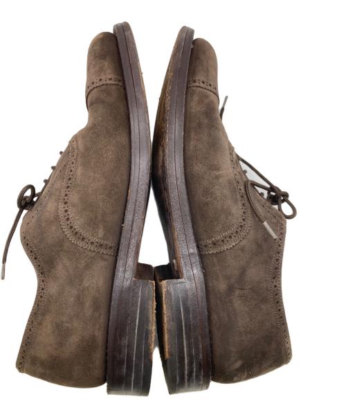 GRENSON（グレンソン）GRENSON (グレンソン) スエードストレートチップシューズ ブラウン サイズ:8/Gの古着・服飾アイテム