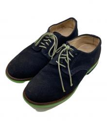 WALK-OVER（ウォークオーバー）の古着「スウェードシューズ」｜ブラック