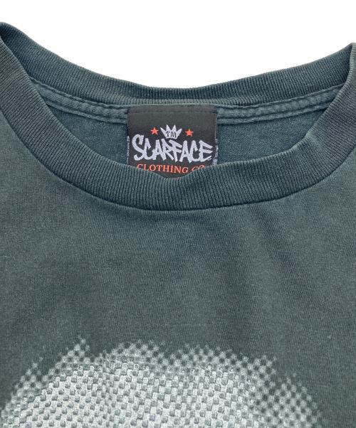 TM SCARFACE（ティーエム スカイフェイス）TM SCARFACE (ティーエム スカイフェイス) 90's プリントTシャツ ブラック サイズ:XLの古着・服飾アイテム
