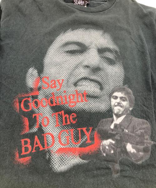 TM SCARFACE（ティーエム スカイフェイス）TM SCARFACE (ティーエム スカイフェイス) 90's プリントTシャツ ブラック サイズ:XLの古着・服飾アイテム