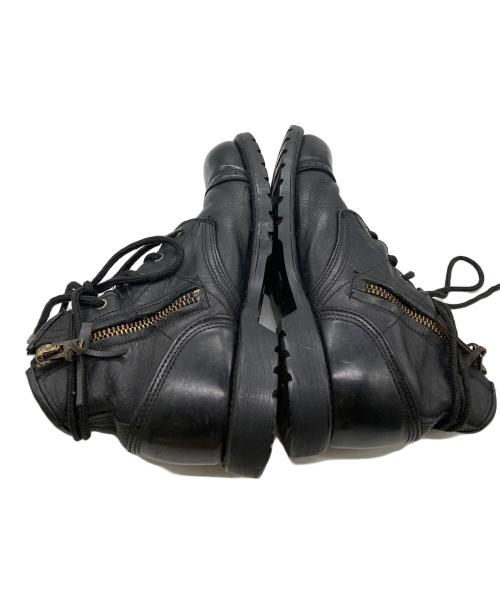 USED（ユーズド）USED (ユーズド) コンバットブーツ ブラック サイズ:不明の古着・服飾アイテム