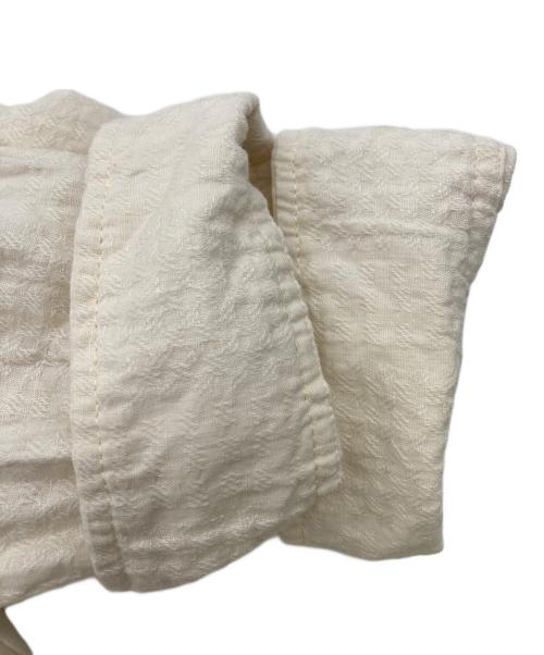 pas de calais（パドカレ）pas de calais (パドカレ) リネン混ワンピース アイボリー サイズ:36の古着・服飾アイテム