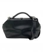 BAGWORKSバッグワークス）の古着「がま口ショルダーバッグ」｜ブラック