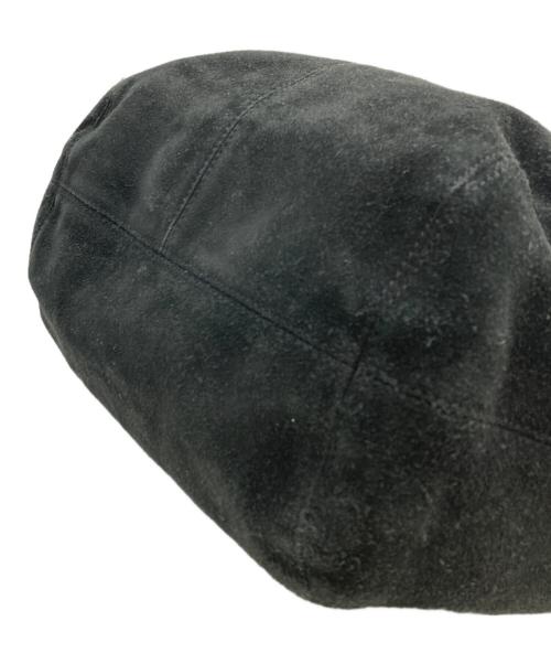 LAUREN RALPH LAUREN（ローレンラルフローレン）LAUREN RALPH LAUREN (ローレンラルフローレン) オールドスウェードハンドバッグ ブラックの古着・服飾アイテム