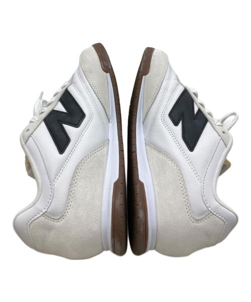 NEW BALANCE（ニューバランス）NEW BALANCE (ニューバランス) ローカットスニーカー ホワイト サイズ:27の古着・服飾アイテム
