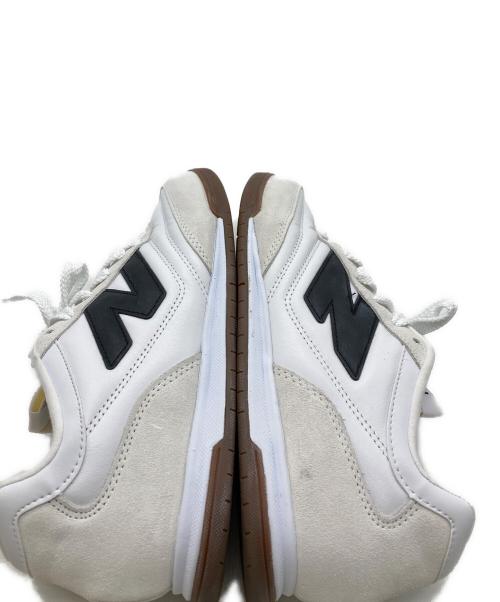NEW BALANCE（ニューバランス）NEW BALANCE (ニューバランス) ローカットスニーカー ホワイト サイズ:27の古着・服飾アイテム
