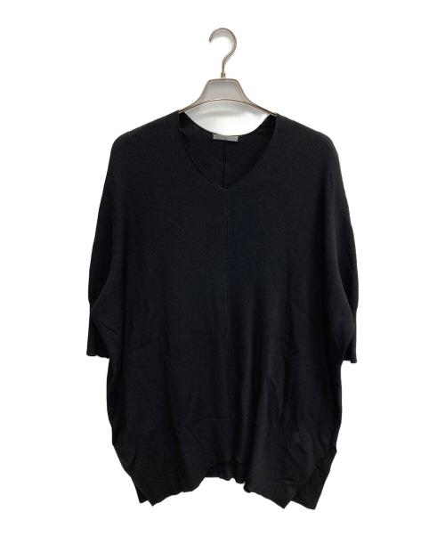 theory luxe（セオリーリュクス）theory luxe (セオリーリュクス) プルオーバーチュニックニット ブラック サイズ:38の古着・服飾アイテム