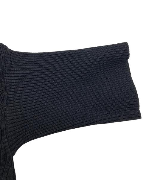 theory luxe（セオリーリュクス）theory luxe (セオリーリュクス) プルオーバーチュニックニット ブラック サイズ:38の古着・服飾アイテム