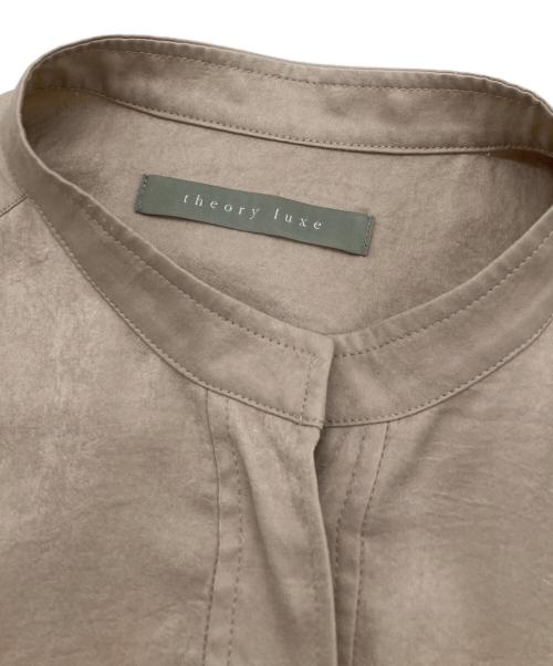 theory luxe（セオリーリュクス）theory luxe (セオリーリュクス) ノースリーブワンピース ベージュ サイズ:38の古着・服飾アイテム