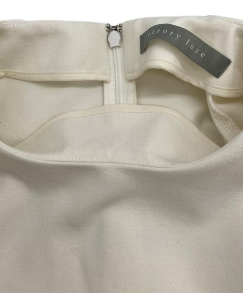 theory luxe（セオリーリュクス）theory luxe (セオリーリュクス) プルオーバーブラウス ホワイト サイズ:38の古着・服飾アイテム