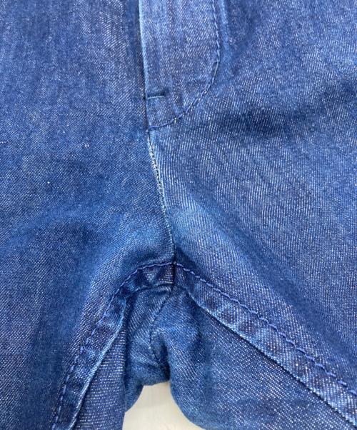 sacai（サカイ）sacai (サカイ) ナイロン切替ジョガーデニムパンツ インディゴ サイズ:2の古着・服飾アイテム