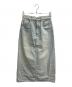 Tu es mon TRESOR（トゥ エ モン トレゾア）の古着「デニムスカート/THE EMERALD DENIM SKIRT」｜インディゴ