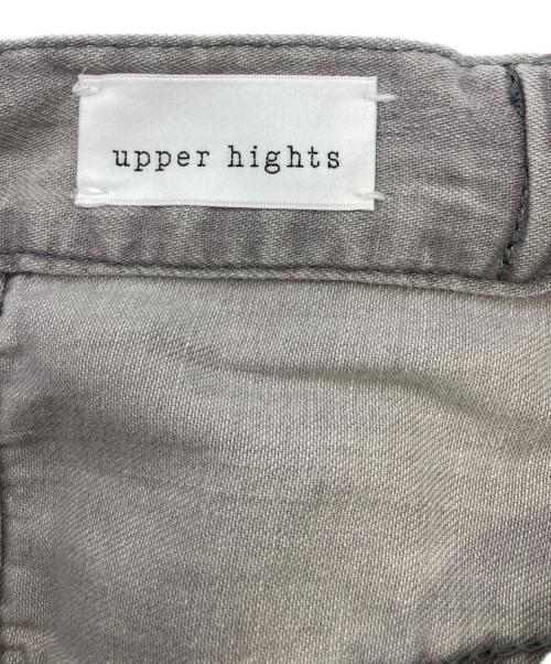 upper hights（アッパーハイツ）upper hights (アッパーハイツ) THE LAZY NIECE ストレートデニムパンツ グレー サイズ:22の古着・服飾アイテム