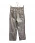 upper hights (アッパーハイツ) THE LAZY NIECE ストレートデニムパンツ グレー サイズ:22：5000円