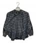 FRAPBOIS（フラボア）の古着「ソフトチェック ブラウス シャツ」｜ブラック