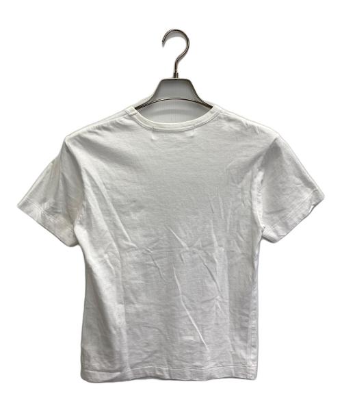 PLAY COMME des GARCONS（プレイコムデギャルソン）PLAY COMME des GARCONS (プレイコムデギャルソン) ハート迷彩カモTシャツ ホワイト サイズ:Sの古着・服飾アイテム