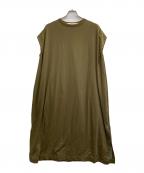 COGTHEBIGSMOKEコグザビッグスモーク）の古着「JOHANNA DRESS/カットソーワンピース」｜カーキ