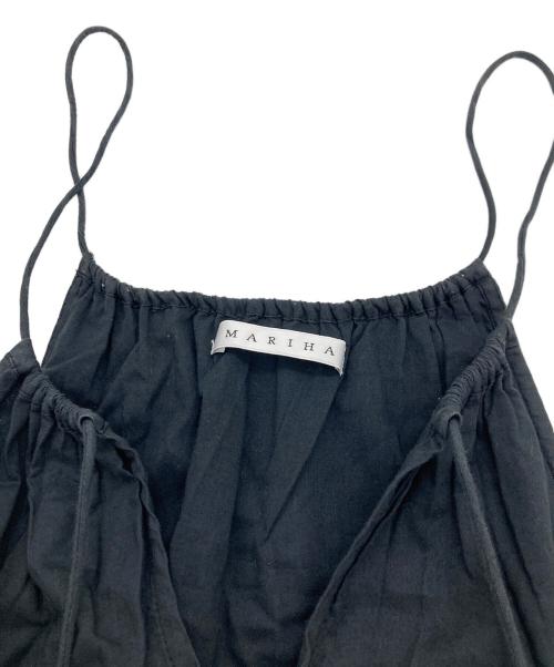 MARIHA（マリハ）MARIHA (マリハ) キャミソールコットンワンピース ブラック サイズ:FREEの古着・服飾アイテム