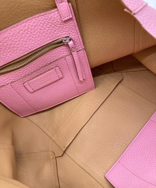 GIANNI CHIARINI（ジャンニ キアリーニ）GIANNI CHIARINI (ジャンニ キアリーニ) トートバッグ ピンクの古着・服飾アイテム