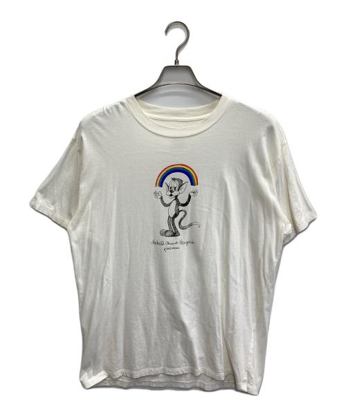 MM6 Maison Margiela（エムエムシックスメゾンマルジェラ）MM6 Maison Margiela (エムエムシックスメゾンマルジェラ) 19SS プリントTシャツ ホワイト サイズ:Sの古着・服飾アイテム