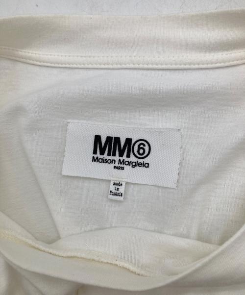 MM6 Maison Margiela（エムエムシックスメゾンマルジェラ）MM6 Maison Margiela (エムエムシックスメゾンマルジェラ) 19SS プリントTシャツ ホワイト サイズ:Sの古着・服飾アイテム