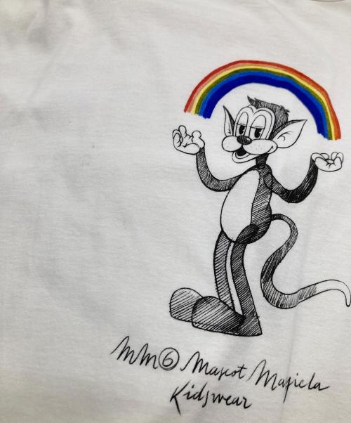 MM6 Maison Margiela（エムエムシックスメゾンマルジェラ）MM6 Maison Margiela (エムエムシックスメゾンマルジェラ) 19SS プリントTシャツ ホワイト サイズ:Sの古着・服飾アイテム