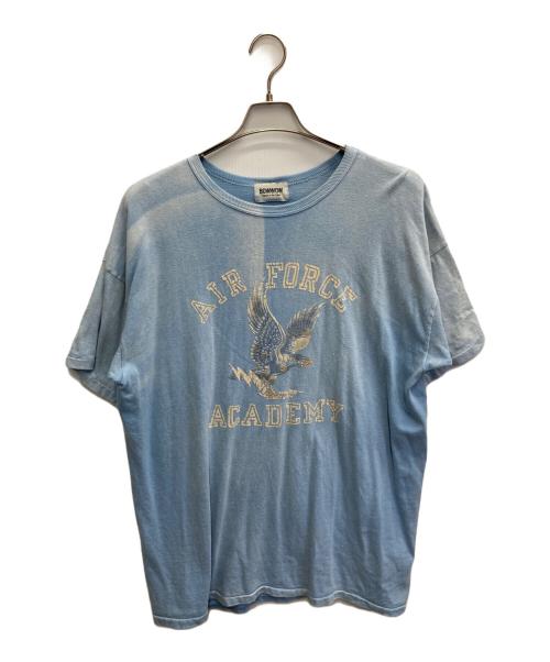 BOWWOW（バウワウ）BOWWOW (バウワウ) AIR FORCE ACADEMY 88/12 TEE ブルー サイズ:XLの古着・服飾アイテム