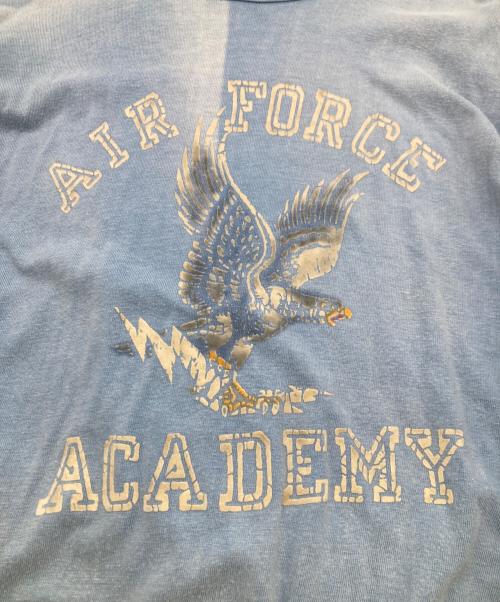 BOWWOW（バウワウ）BOWWOW (バウワウ) AIR FORCE ACADEMY 88/12 TEE ブルー サイズ:XLの古着・服飾アイテム