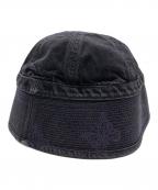 Needlesニードルズ）の古着「刺繍セーラーハット」｜パープル